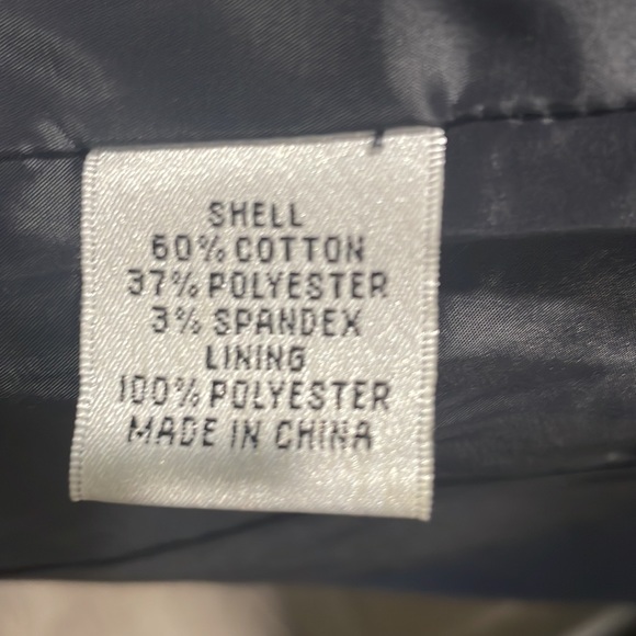 Talbots Dark denim blazer. Great jacket for all seasons. - Picture 7 of 8